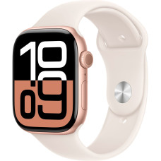 Apple Watch S10 42mm Rose Gold, Starlight Sport Band (M/L)