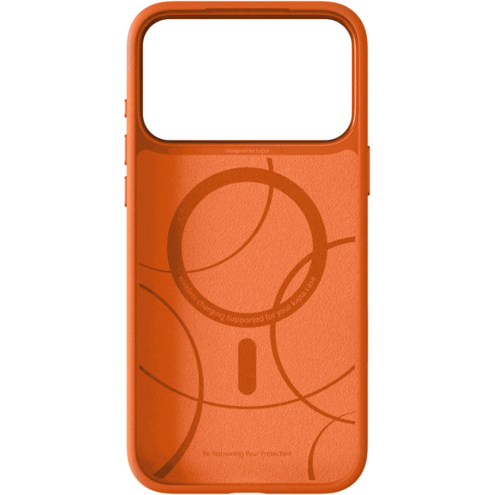 Чохол для iPhone 17 Pro Max - Kajsa Splendid Collection Circle MagSafe, Orange