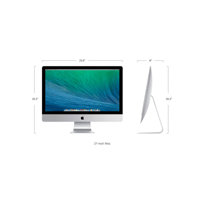 iMac 27" Retina 2K / Core i5/ 8Gb/ 1Tb/ nVidia 775m / MEO89 (Late 2013) Вживаний (б/в)