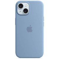 Чохол для iPhone 15 - Silicone MagSafe, Winter Blue (HC)