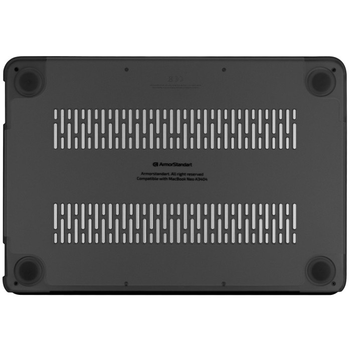 Чохол-накладка для Macbook Neo - Armorstandart Unit, Black