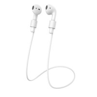 Кабель-кріплення Anti Lost для Apple AirPods, White
