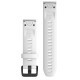 Ремінець для годинника Garmin - QuickFit 20mm, Silicone Band, White