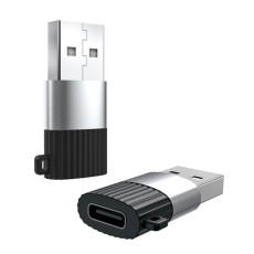 Адаптер (OTG) USB-C to USB - XO, MINI adapter, Black
