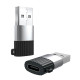 Адаптер (OTG) USB-C to USB - XO, MINI adapter, Black