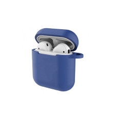 Чохол для Apple AirPods - Devia Naked Silicone with Loophole Series, Blue