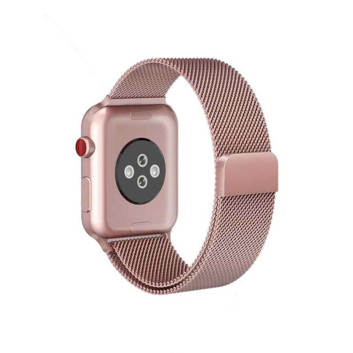 Ремінець для Apple Watch - 38/40/41mm, Milanese Loop, Pink Sand (HC)