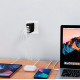 Зарядний пристрій - Choetech 140W GaN Charger Dual USB-C+ Dual USB-A, Black