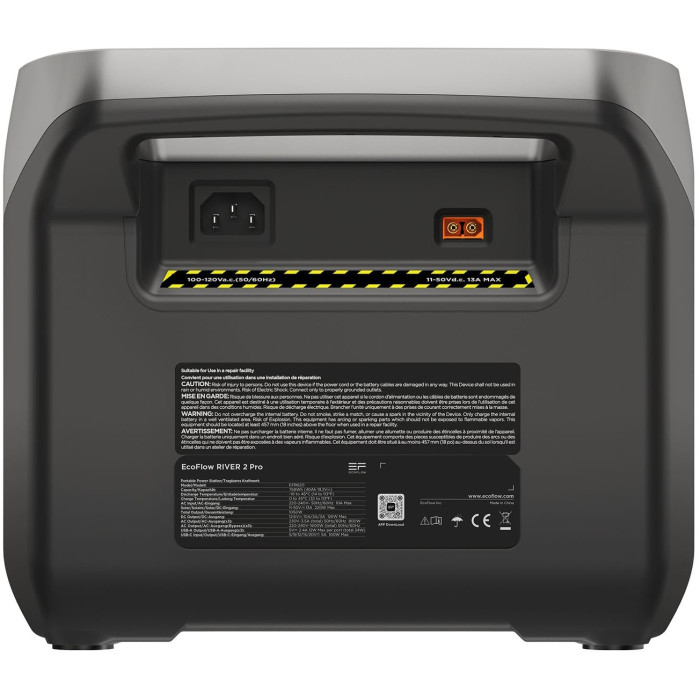 Зарядна станція EcoFlow RIVER 2 Pro (768 Вт/г, 800 Вт) (UA)