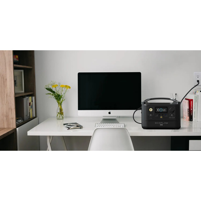 Зарядна станція EcoFlow RIVER Max (576 Вт/г, 600 Вт) (UA)