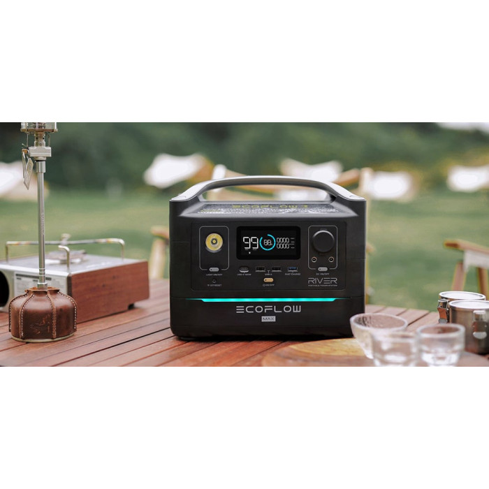 Зарядна станція EcoFlow RIVER Max (576 Вт/г, 600 Вт) (UA)
