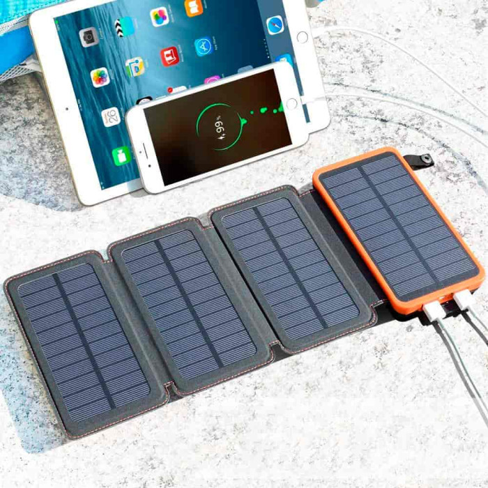 Додатковий аккумулятор Solar PD-25000mAh (4-6W) Black