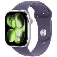 Apple Watch S11 42mm Silver, Purple Fog Sport Band (S/M) Як новий