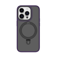 Чохол для iPhone 15 Pro - WIWU Stand Series MagSafe, Purple
