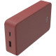 Додатковий аккумулятор Hama 20000mAh USB-C USB-A Red