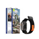 Ремінець для Apple Watch - 42/44/45/46/49mm, Blueo Trailweave MagLock Quick-Release Band, Black