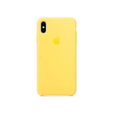 Чохол для iPhone Xs - Silicone Case, Canary Yellow (HC)