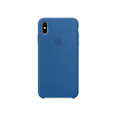 Чохол для iPhone Xs Max - Silicone, Delft Blue (HC)