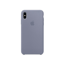 Чохол для iPhone Xs Max - Silicone, Lavander Grey (HC)