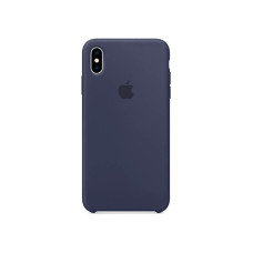 Чохол для iPhone Xs Max - Silicone, Midnight Blue (HC)