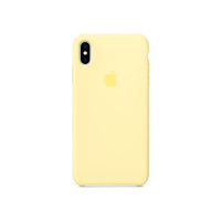 Чохол для iPhone X/Xs - Silicone, Mellow Yellow (HC)
