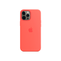 Чохол для iPhone 12/12 Pro - Silicone Case MagSafe, Pink Citrus (HC)