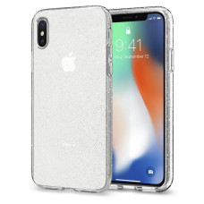 Чохол для iPhone Xs Max - Silicone Case, Glitter Clear (HC)
