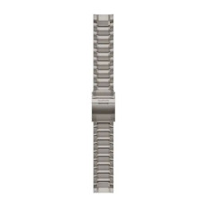 Ремінець для годинника Garmin - QuickFit 26mm, Titanium Silver (HC)
