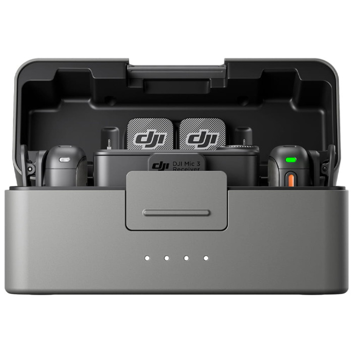 Мікрофонна радіосистема DJI Mic 3 (2TX + 1RX + Charging Case)