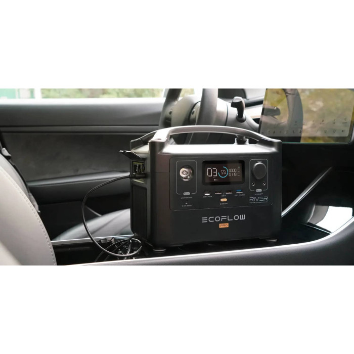 Зарядна станція EcoFlow RIVER Pro (720 Вт/г, 600 Вт) (UA)