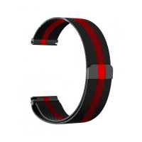 Ремінець для Apple Watch - 38/40/41mm, Milanese Loop, Black Red (HC)