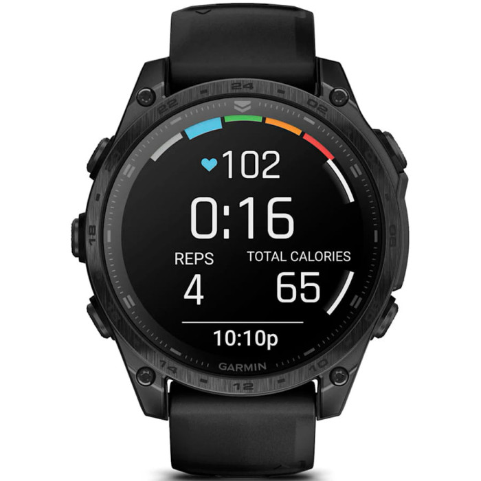 Смарт-годинник Garmin Tactix 8 47mm AMOLED Includes Applied Ballistics Ultralight Solver