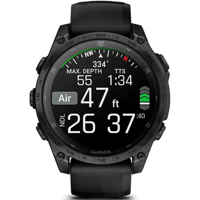 Смарт-годинник Garmin Tactix 8 47mm AMOLED Includes Applied Ballistics Ultralight Solver