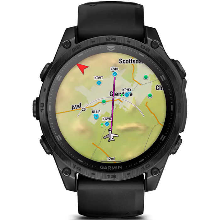 Смарт-годинник Garmin Tactix 8 47mm AMOLED Includes Applied Ballistics Ultralight Solver