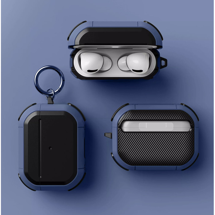 Чохол для Apple AirPods Pro - WIWU TPU+PC Protective Series, Blue (APC008)