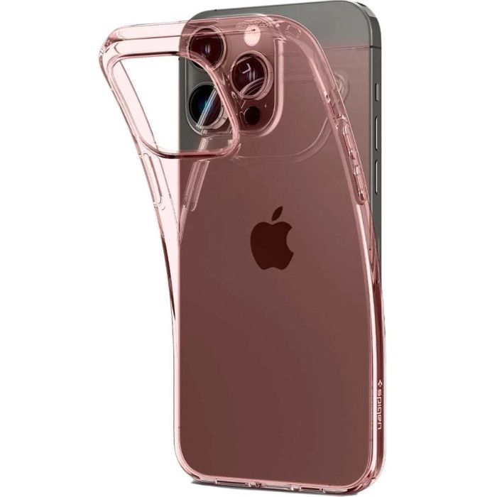 Чохол для iPhone 15 Pro Max - Spigen Crystal Flex, Rose Crystal