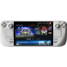 Портативна ігрова приставка - VALVE Steam Deck OLED 1 Tb White Limited Edition