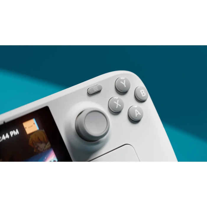 Портативна ігрова приставка - VALVE Steam Deck OLED 1 Tb White Limited Edition