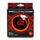 Кабель USB-C to USB-C - Cutana, Braided 60W 1m, Orange