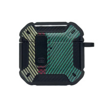 Чохол для Apple AirPods 4 - 360 Protective Case, Green / Grid