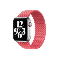 Ремінець для Apple Watch - 42/44/45/46/49mm, Braided Solo Loop, Pink (S/130mm)