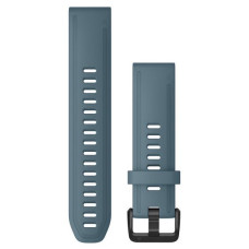 Ремінець для годинника Garmin - QuickFit 20mm, Silicone Band, Lakeside Blue
