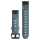 Ремінець для годинника Garmin - QuickFit 20mm, Silicone Band, Lakeside Blue