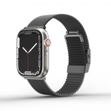 Ремінець для Apple Watch - 38/40/41mm, AmazingThing Titan Metal, Black