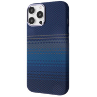 Чохол для iPhone 16 Pro - WAVE Gleam MagSafe, Blue Stripes
