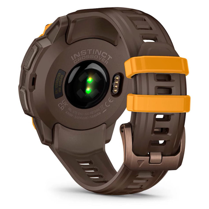Смарт-годинник Garmin Instinct Crossover AMOLED Bronze/Sunburst