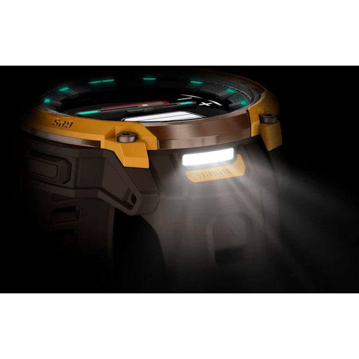 Смарт-годинник Garmin Instinct Crossover AMOLED Bronze/Sunburst