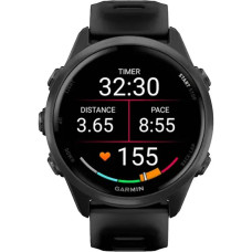 Смарт-годинник Garmin Forerunner 570 42mm Slate Gray Aluminum w. Translucent Black/Black Band