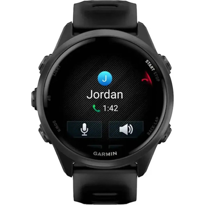 Смарт-годинник Garmin Forerunner 570 42mm Slate Gray Aluminum w. Translucent Black/Black Band