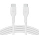 Кабель USB-C to USB-C - Belkin, Boost Charge Flex, White